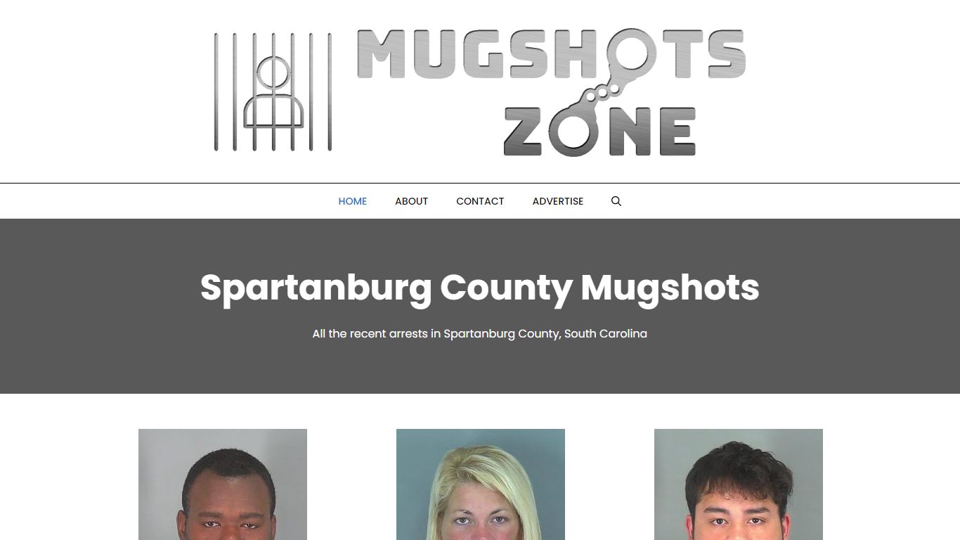 Spartanburg County Mugshots Zone